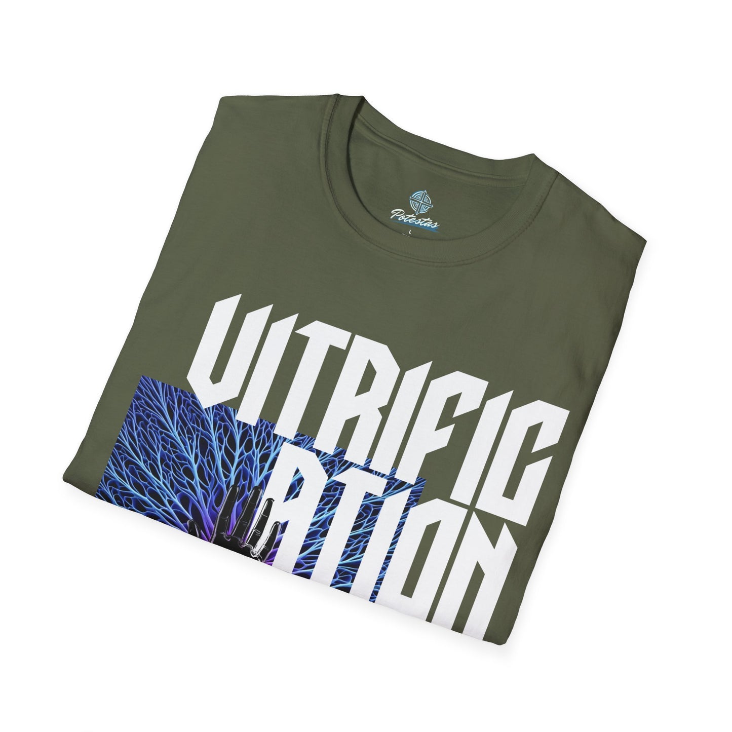 Vitrification Front Print T Shirt