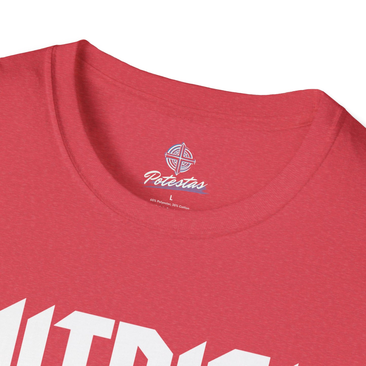 Vitrification Front Print T Shirt