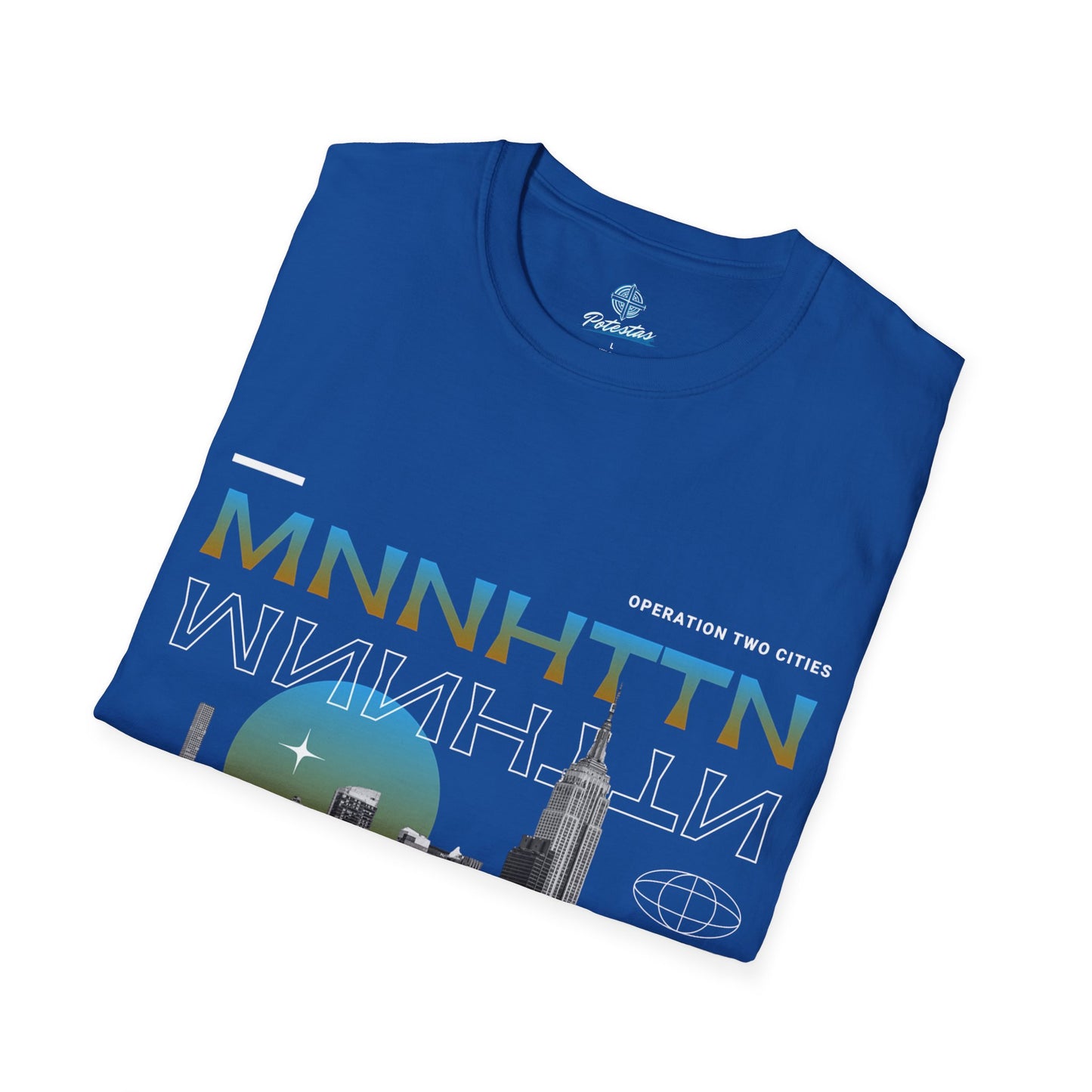 Mnnhttn Front Print T Shirt