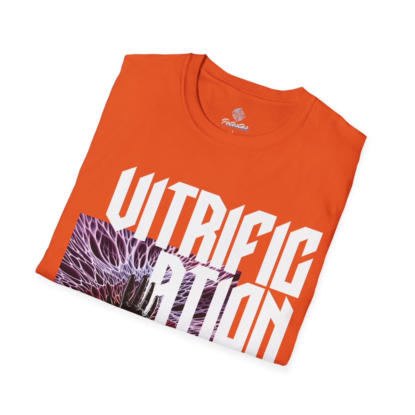 Vitrification Front Print T Shirt