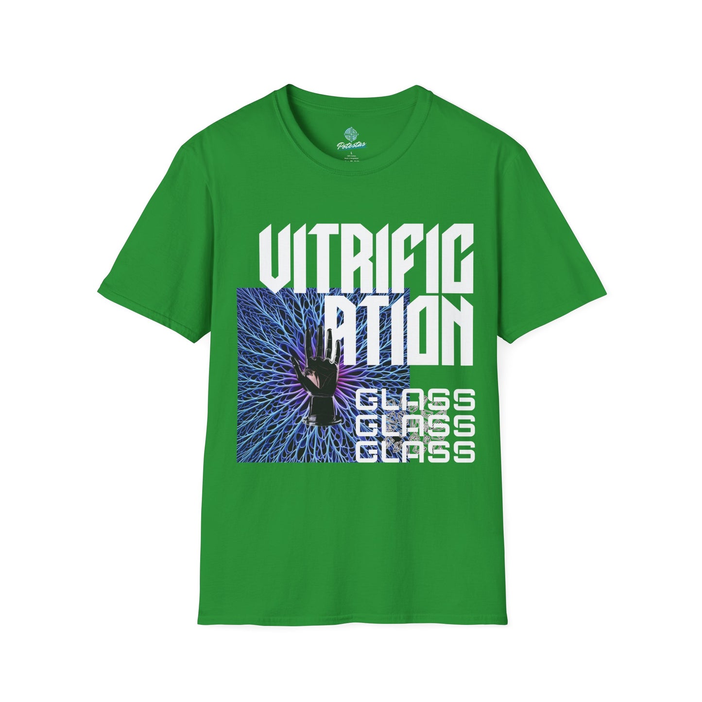 Vitrification Front Print T Shirt
