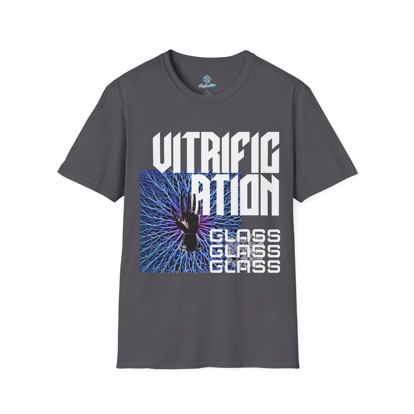 Vitrification Front Print T Shirt