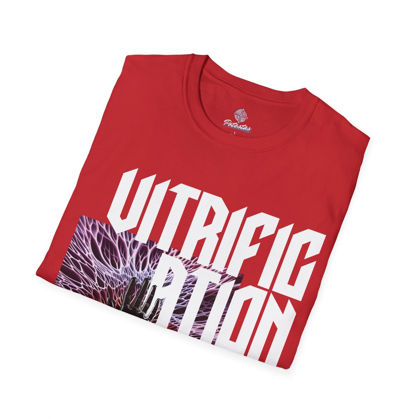 Vitrification Front Print T Shirt