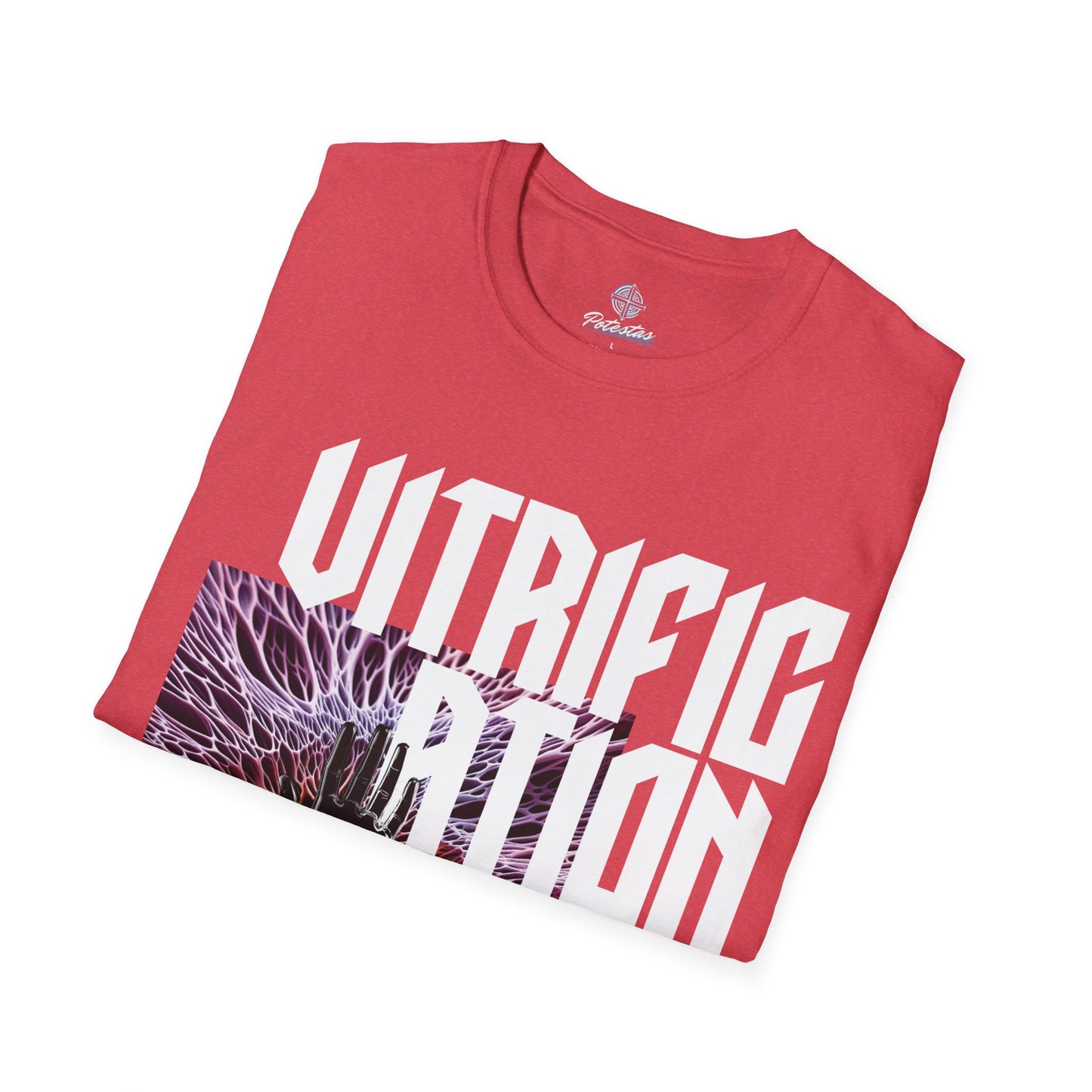 Vitrification Front Print T Shirt