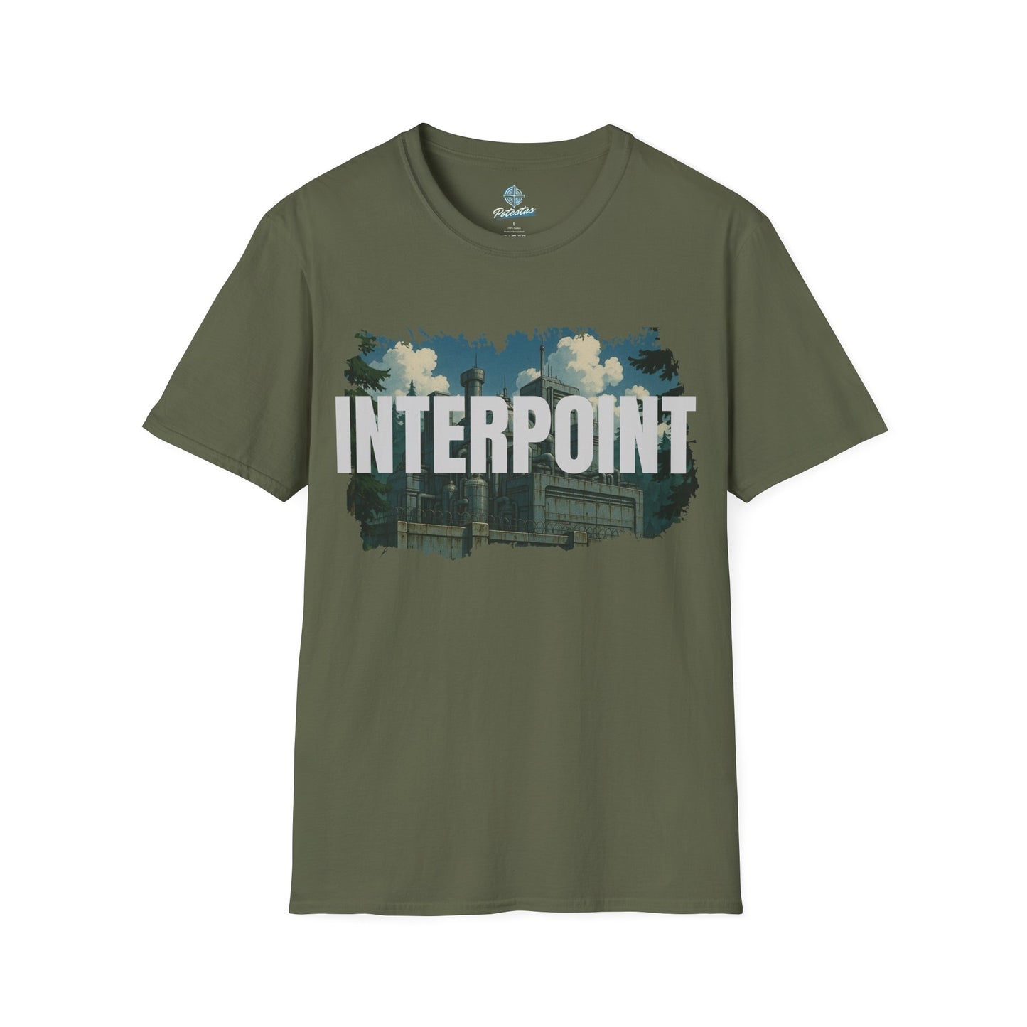 Interpoint Front Print T Shirt