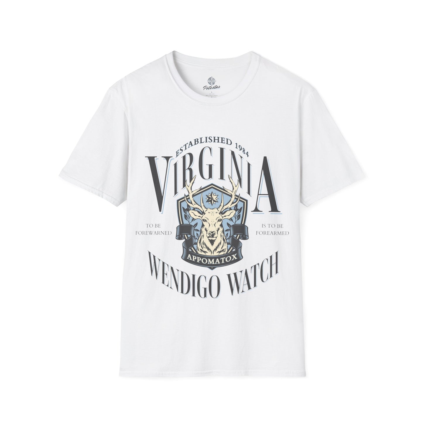 Wendigo Watch Front Print T Shirt